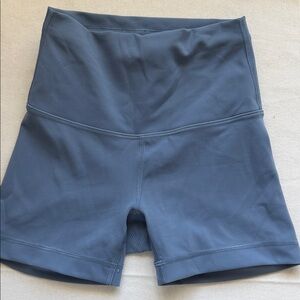 lululemon athletica Steel Blue Bike Shorts